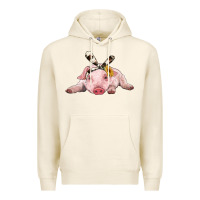Tofu baby pig with cowhide ribbon Premium Hoodie - RanaPortraitStore