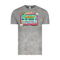 Cloud Rock hello you are allowed to love books more than peop Vintage Tee - Artiststas