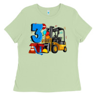 Forklift Birthday Three Ladies Tee | Teevron