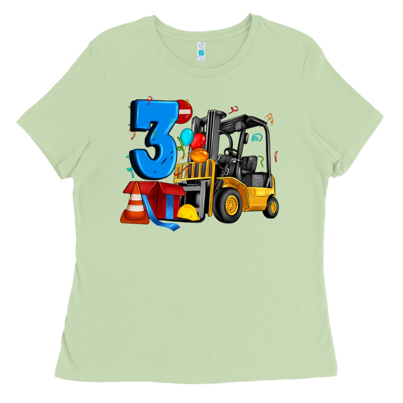 Forklift Birthday Three Ladies Tee by Artiststas | Teevron