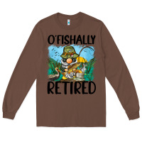 Chestnut o' fishally retired Long Sleeve Tee - BarkalooDesign