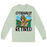 Matcha o' fishally retired Long Sleeve Tee - BarkalooDesign