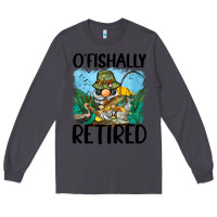 Smoke o' fishally retired Long Sleeve Tee - BarkalooDesign