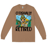 Toasted Coconut o' fishally retired Long Sleeve Tee - BarkalooDesign