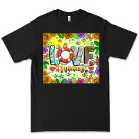 Black Love Summer Premium Tee - CowhideDigitalArt