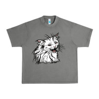 Tornado Drawing Cat Urban Heavy Tee - RacoonDesign