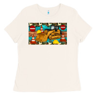 Bone bulldozer sippy Ladies Tee - Artiststas