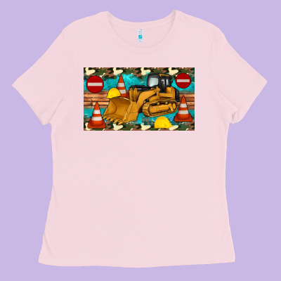 Bulldozer Sippy Ladies Tee Designed By Artiststas