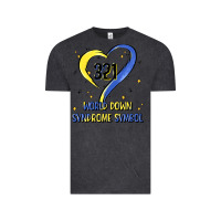 Vintage Black world down syndrome symbol Vintage Tee - Artiststas