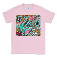 Bubblegum Pink nurse mousepad Classic Tee - BarkalooDesign