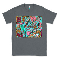 Charcoal Heather nurse mousepad Classic Tee - BarkalooDesign