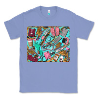Colony Blue nurse mousepad Classic Tee - BarkalooDesign