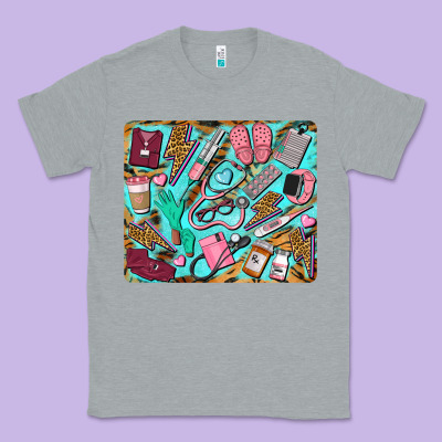 Nurse Mousepad Classic Tee Designed By Barkaloodesign
