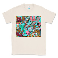 Natural nurse mousepad Classic Tee - BarkalooDesign
