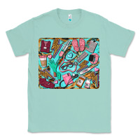 Seafoam nurse mousepad Classic Tee - BarkalooDesign