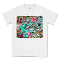White nurse mousepad Classic Tee - BarkalooDesign