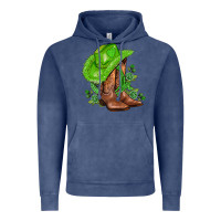Vintage Denim green  cowgirl and roses Vintage Hoodie - AdoDesignShop