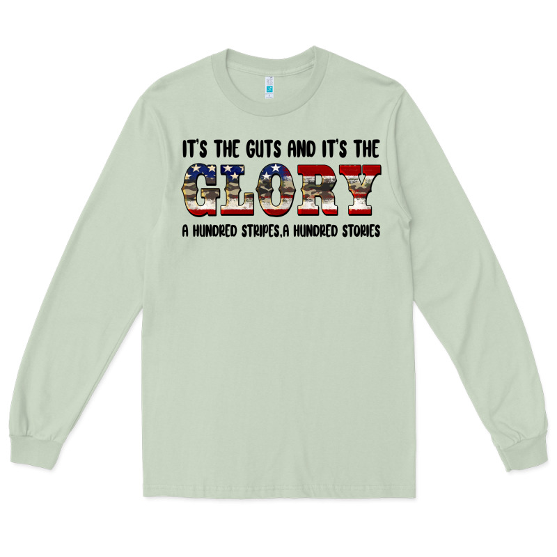 Veteran Glory Long Sleeve Tee by BarkalooDesign | Teevron