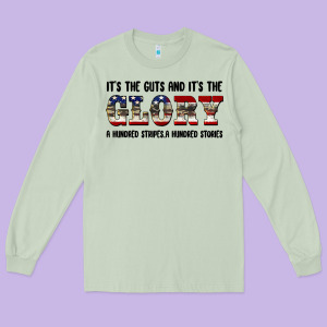 Veteran Glory Long Sleeve Tee Designed By Barkaloodesign