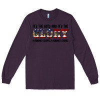 Plum veteran glory Long Sleeve Tee - BarkalooDesign