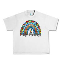 Lunar Rock autism awareness rainbow Urban Heavy Tee - RacoonDesign