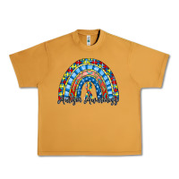 Peanut Butter autism awareness rainbow Urban Heavy Tee - RacoonDesign