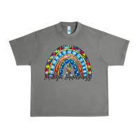 Tornado autism awareness rainbow Urban Heavy Tee - RacoonDesign