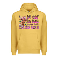 Antique Gold your crazy is showing you might want to tuck that Premium Hoodie - AdoDesignShop
