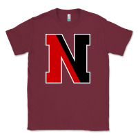 Burgundy Northeastern Gifts, Huskies Long Sleeve Classic Tee - DesigneFamous