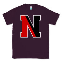 Plum Northeastern Gifts, Huskies Long Sleeve Classic Tee - DesigneFamous
