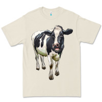 Bone Holstein Bull Premium Tee - LillyAllenDesigns