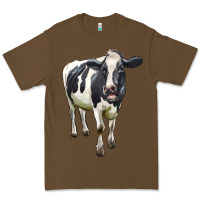 Cacao Holstein Bull Premium Tee - LillyAllenDesigns