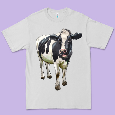 Holstein Bull Premium Tee Designed By Lillyallendesigns