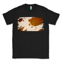 Black Cowhide Lightbrown Classic Tee - Jasminsmagicworld
