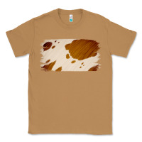 Toasted Coconut Cowhide Lightbrown Classic Tee - Jasminsmagicworld