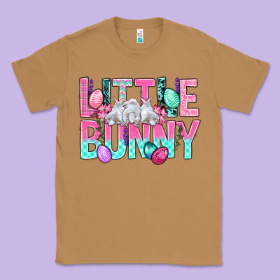 Little Bunny Easter Classic Tee Designed By Bundleandbundleshop