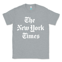 Heather Grey new york times Classic Tee - DesigneFamous