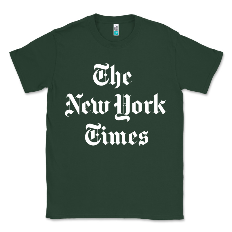 New York Times Classic Tee by DesigneFamous | Teevron