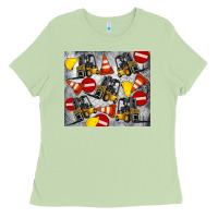 Matcha forklift tumbler Ladies Tee - Artiststas