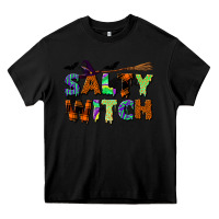 Black salty witch Heavy Core Tee - BundleAndBundleShop
