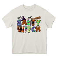 Cream salty witch Heavy Core Tee - BundleAndBundleShop
