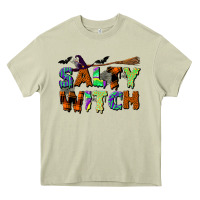 Mossy salty witch Heavy Core Tee - BundleAndBundleShop