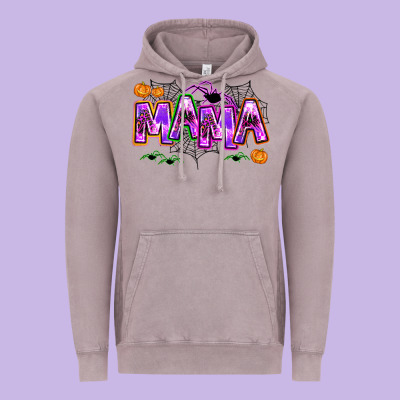 Halloween Mama Vintage Hoodie Designed By Adodesignshop