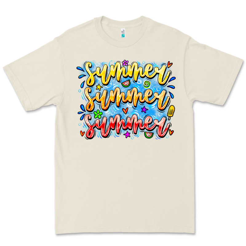 Summer Summer Summer Premium Tee by CowhideDigitalArt | Teevron