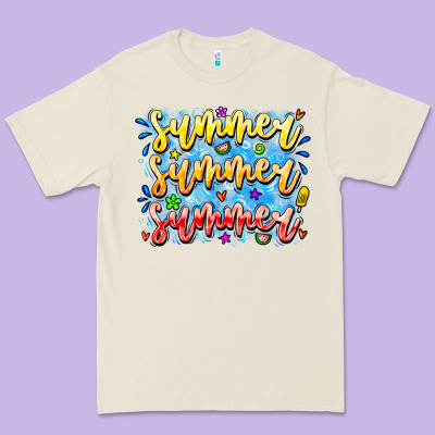 Summer Summer Summer Premium Tee Designed By Cowhidedigitalart