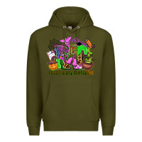 Army Green rt respiratory therapist Premium Hoodie - AdoDesignShop
