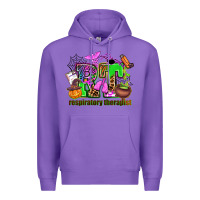 Purple rt respiratory therapist Premium Hoodie - AdoDesignShop