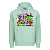 Seafoam rt respiratory therapist Premium Hoodie - AdoDesignShop