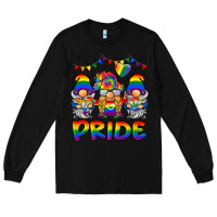 Black pride gnome Long Sleeve Tee - BarkalooDesign