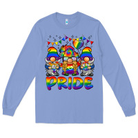 Colony Blue pride gnome Long Sleeve Tee - BarkalooDesign